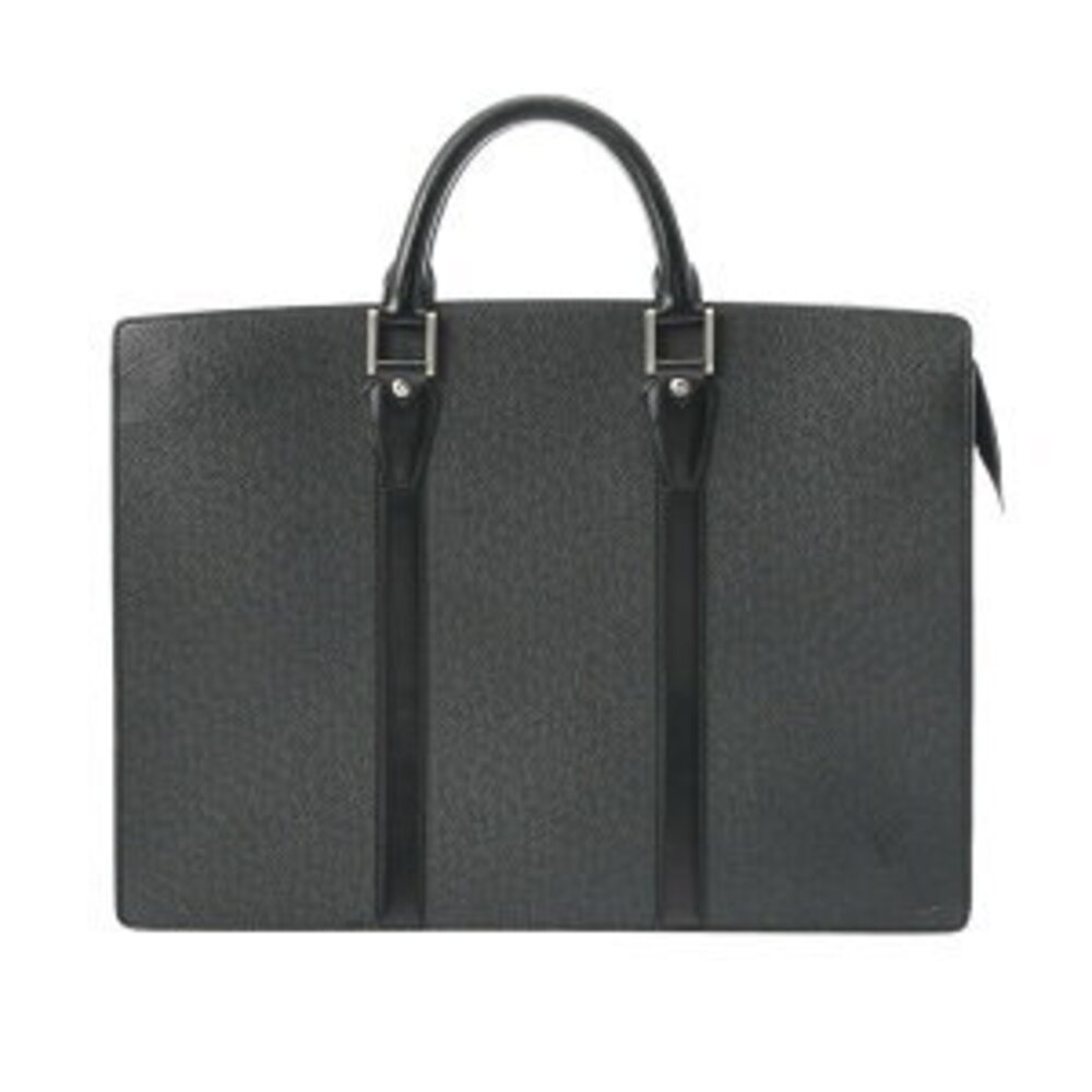 Louis Vuitton Taiga Porte document Ardoise Black Business Bag